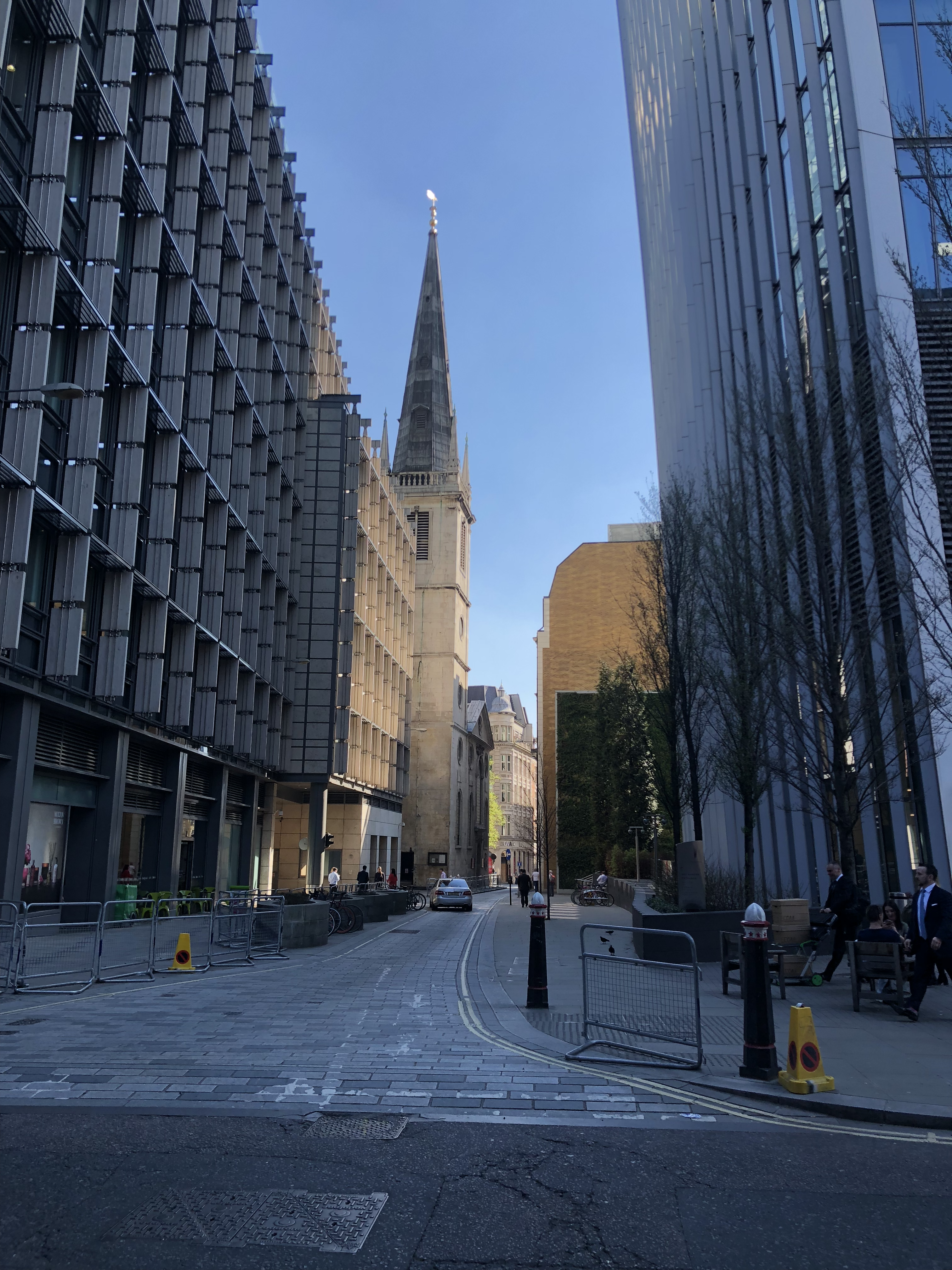 Lime Street from Fenchurch Street, London, 2019.